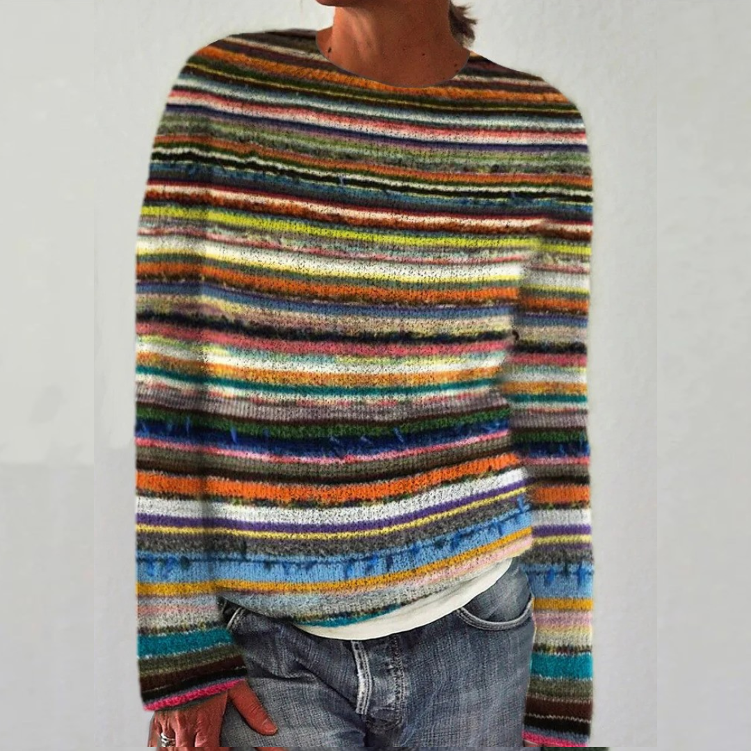 Esteri - Retro Scandinavian Knitted Sweater