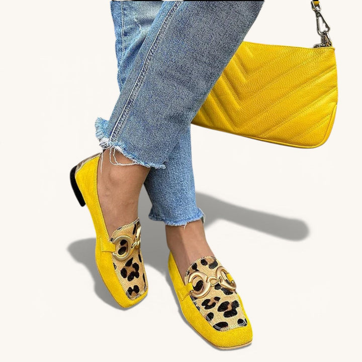 Assunta | Loafers with Animal Print