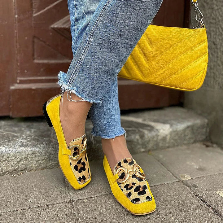 Assunta | Loafers with Animal Print