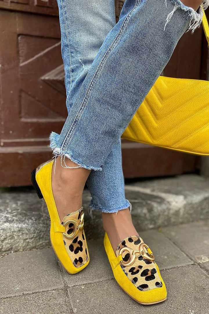 Assunta | Loafers with Animal Print
