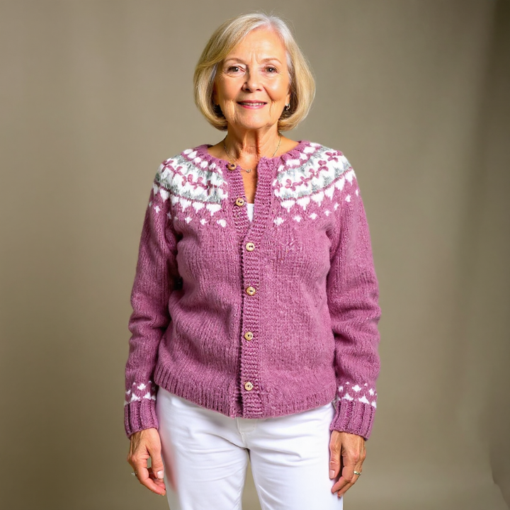 MATILDA | RETRO ICELANDIC CARDIGAN