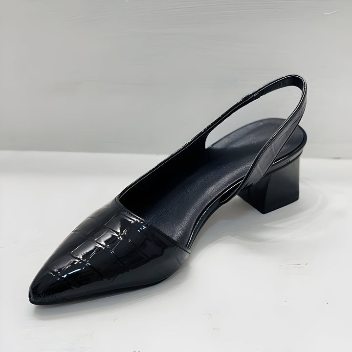 Graziella | Heeled shoes with a wide toe