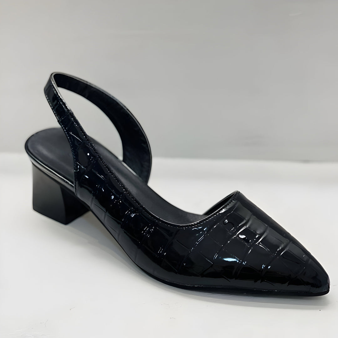 Graziella | Heeled shoes with a wide toe