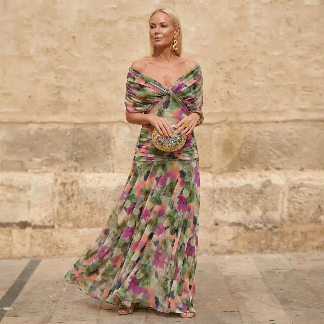 KELSEY | COLOURFUL ELEGANT DRESS