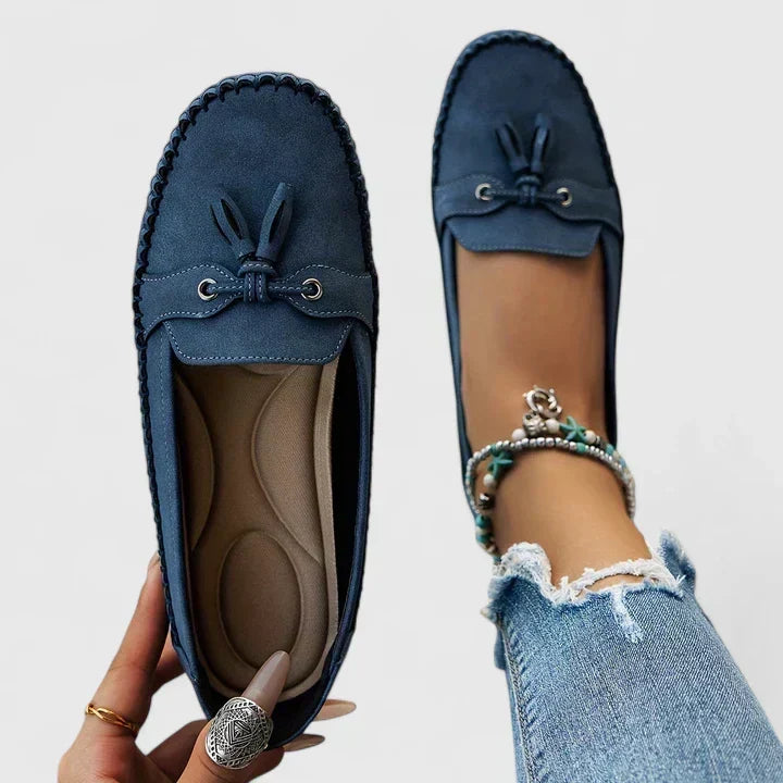 Maria | Comfortable loafers with bow